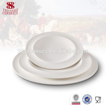 Haoxin vaisselle italienne ronde assiette porcelaine de porcelaine